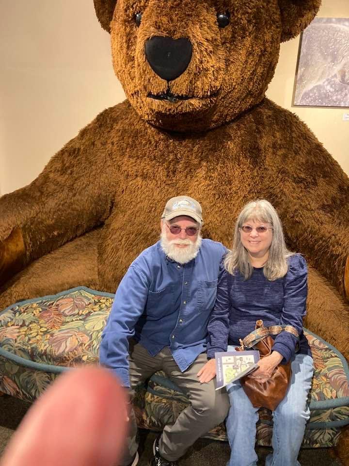 Just returned home from a 13 day trip to West Yellowstone and Cody, Wyoming. We had a grand time but are exhausted and happy to be home! Roughly 2000 miles round trip.