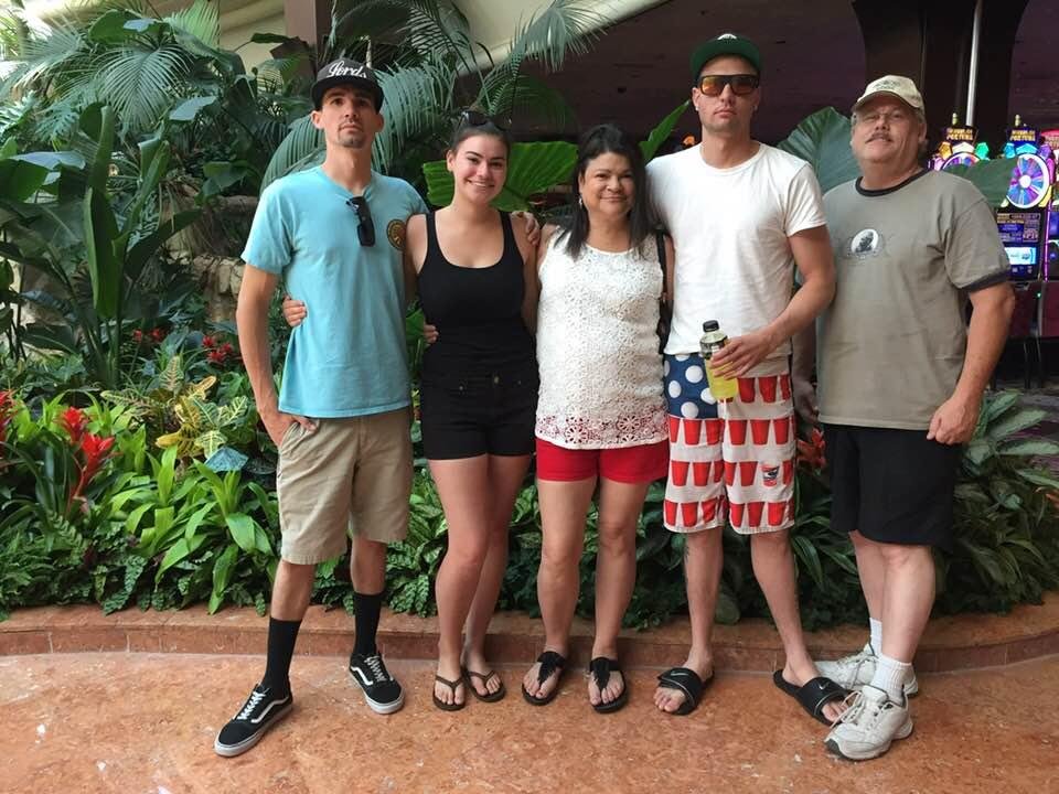 All three kids are home!!!!!!!!