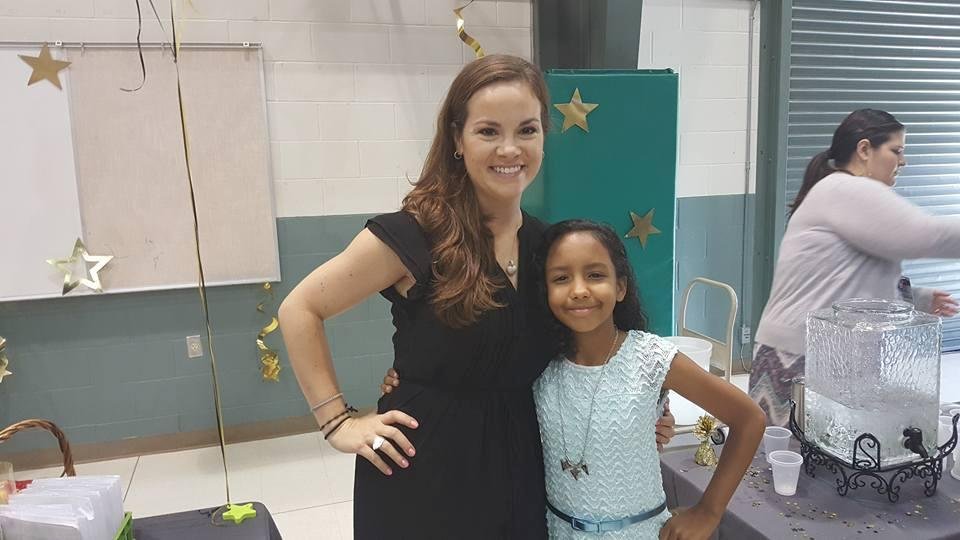Theresa 5th grade teacher Ms. Perez.