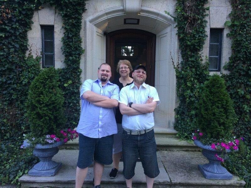 My boys and me.