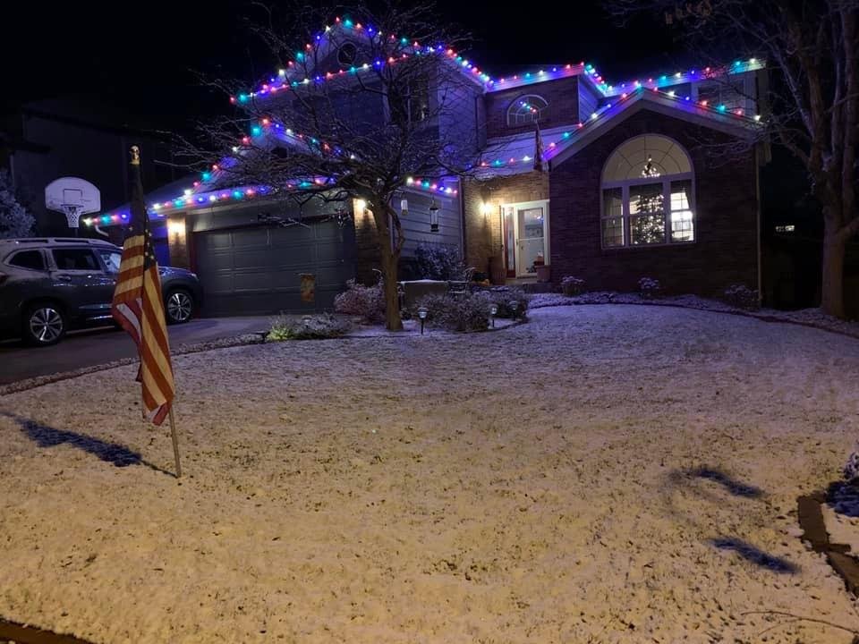 November 24, first snowfall of the season and the latest first snow in recorded Denver area history! Not much on the ground but happy to see any amount finally! Usually first snow is about mid October so very overdue!