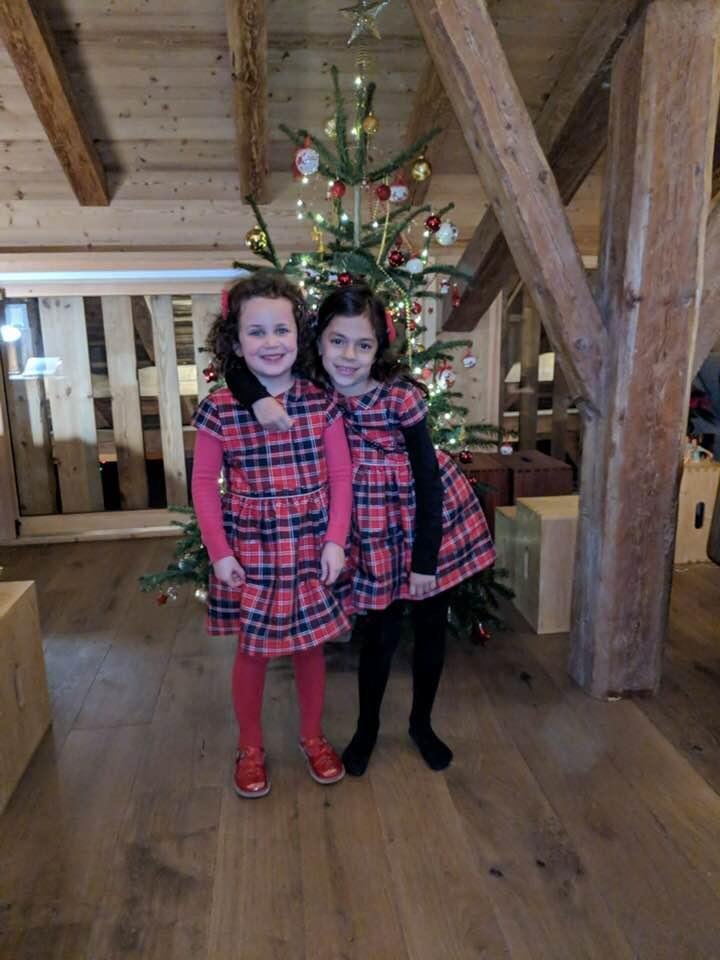 Granddaughters Theodora & Clara