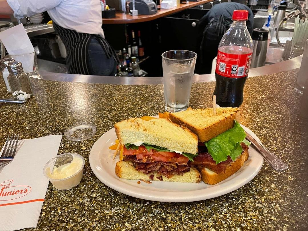 Soooo yummy! Everything looks delicious at Junior’s and it is!