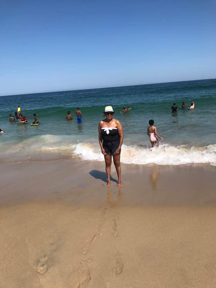 My beach bunny😘!!