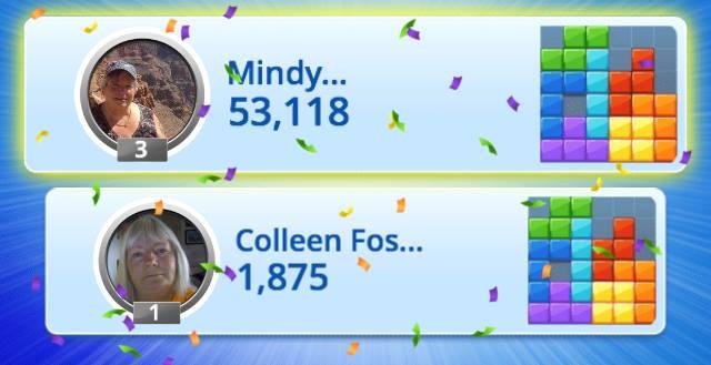 Mindy thinks Colleen Foster can't beat this score! What do You think?