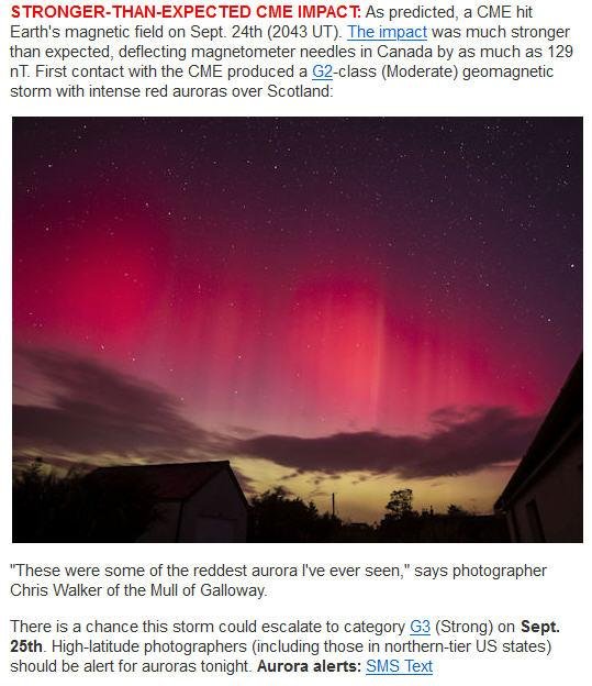 We're going to miss this one. From Spaceweather: