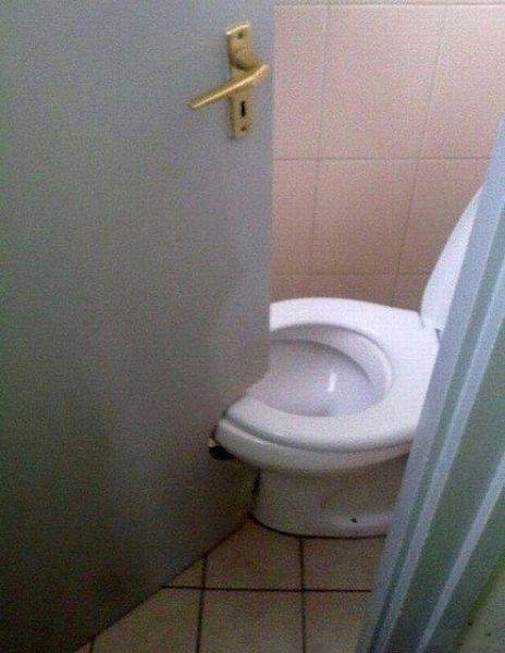 A solution for any problem! Not a good solution, but????? And NO I didn't do this.