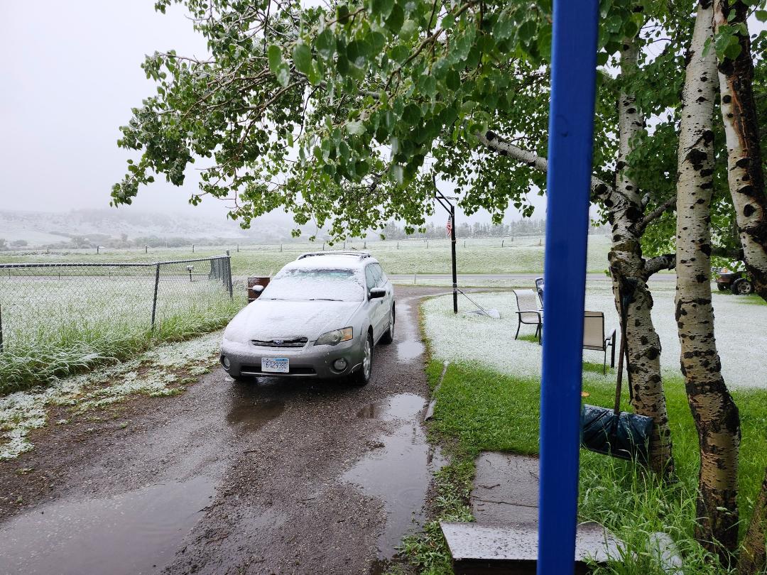 A beautiful summer day in Montana.