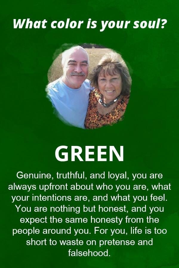 What color is your soul?  #omg