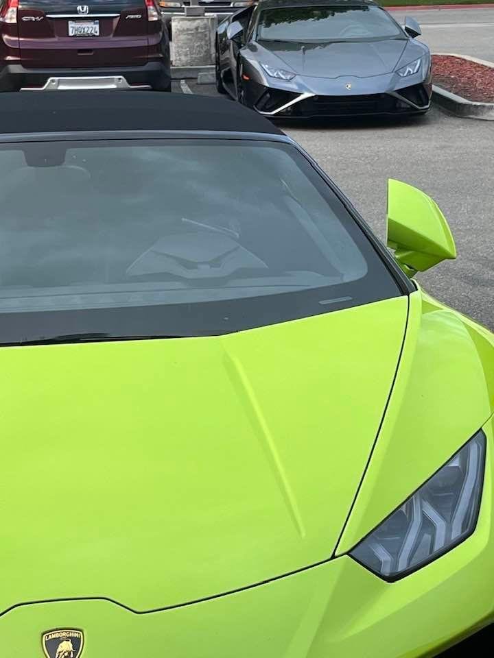 Three lambos at chucks. What’s going on.