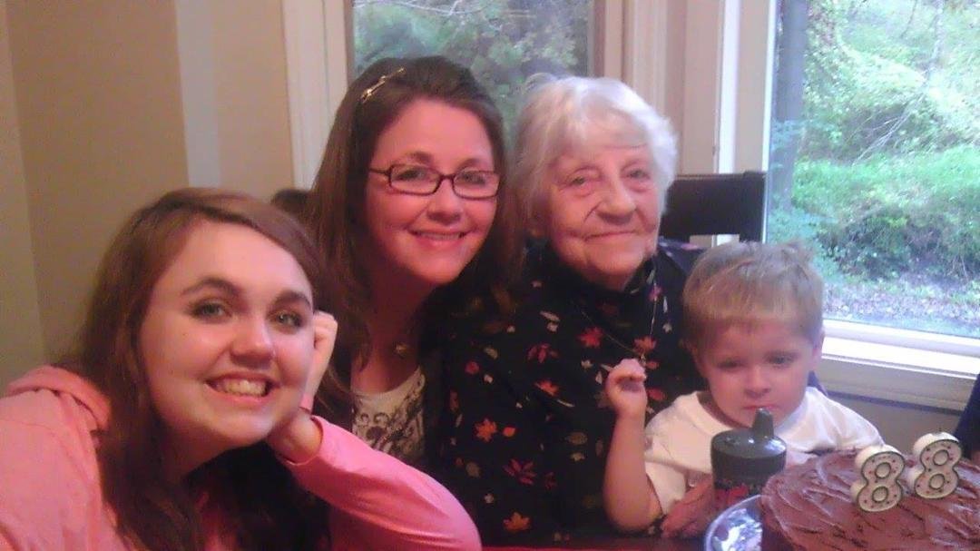 Grandma's 88 th birthday party!