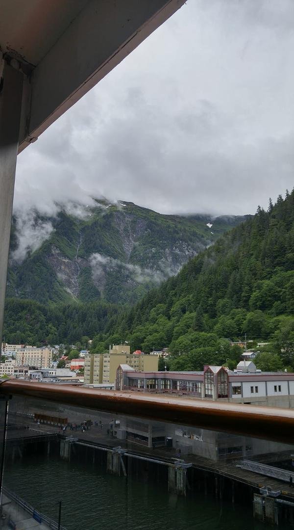 Juneau from our balcony
