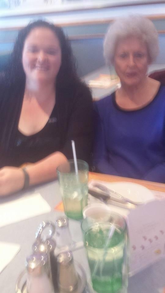 Lunch with Patty Adams Graham and.