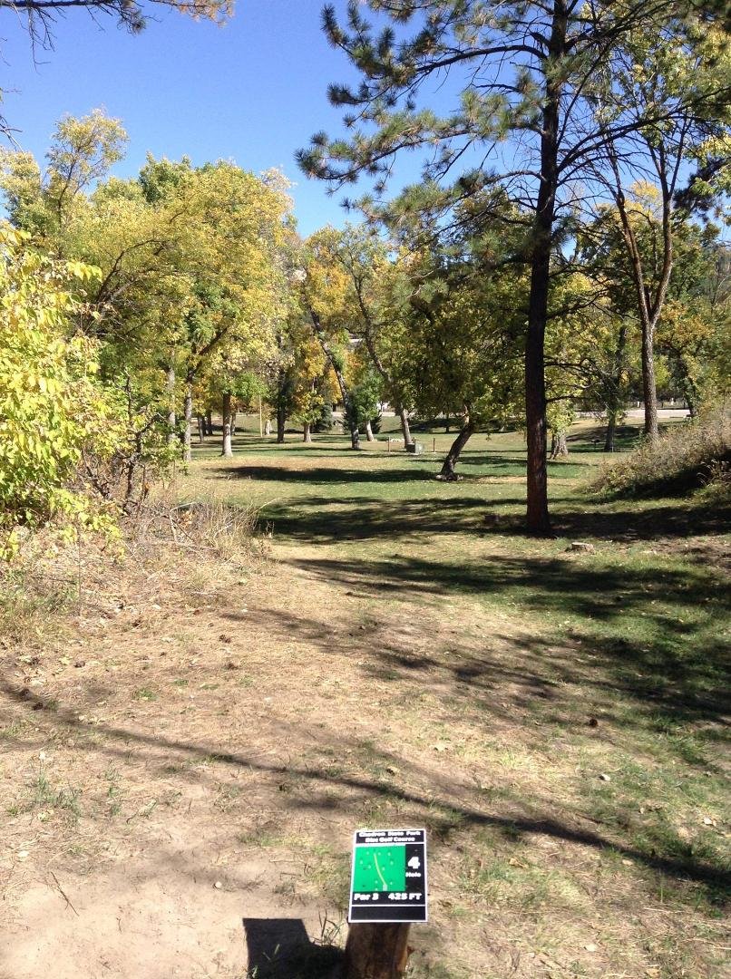 Hole #4 tee - nice long hole