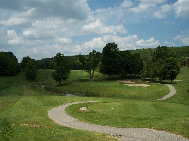 David Flockhart's album, golf trip