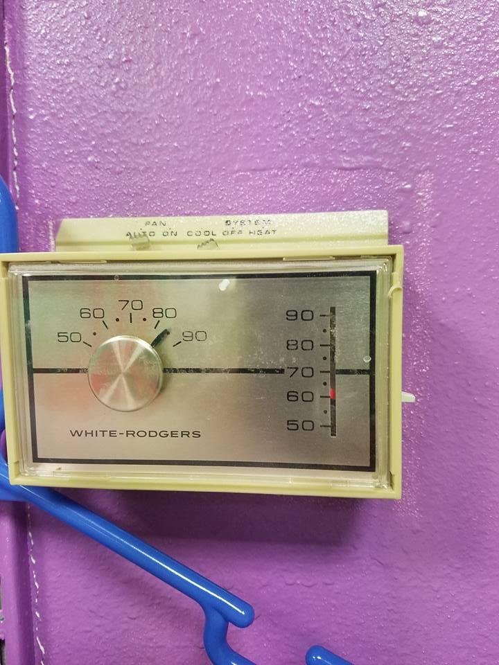 Temp. In my breakroom.