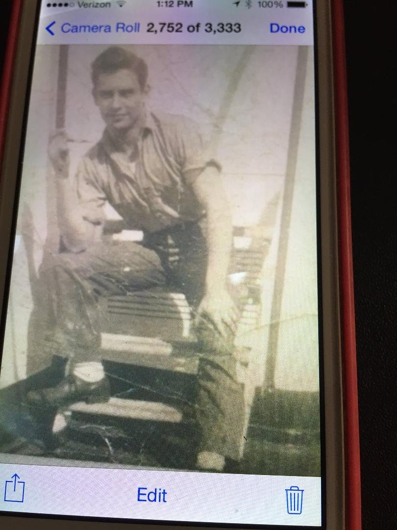 Thank u George Borges my daddy in the USCG