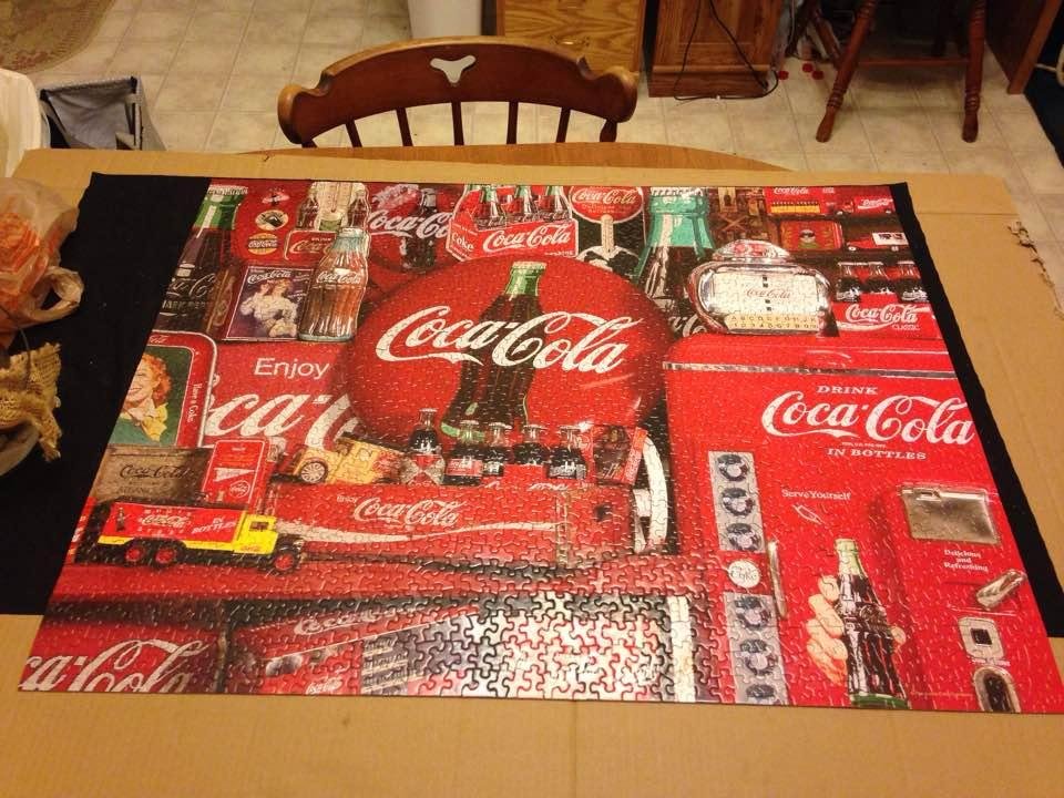 Started our puzzle Jan 1st and just finished it on Jan 24th. We had a lot of fun putting it together. Thanks Shana for a treasured Christmas gift😊