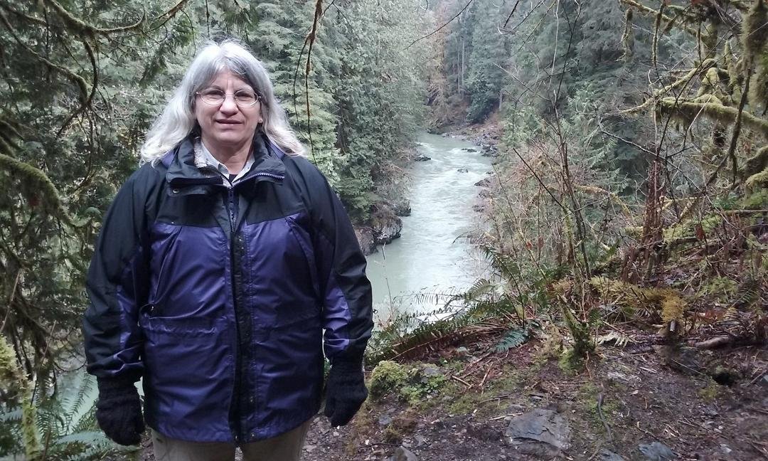 Torie and I hiked the Lime Kiln Trail today. Wet, rainy, with a couple of hail showers - but fun and glad to get our bodies moving again.