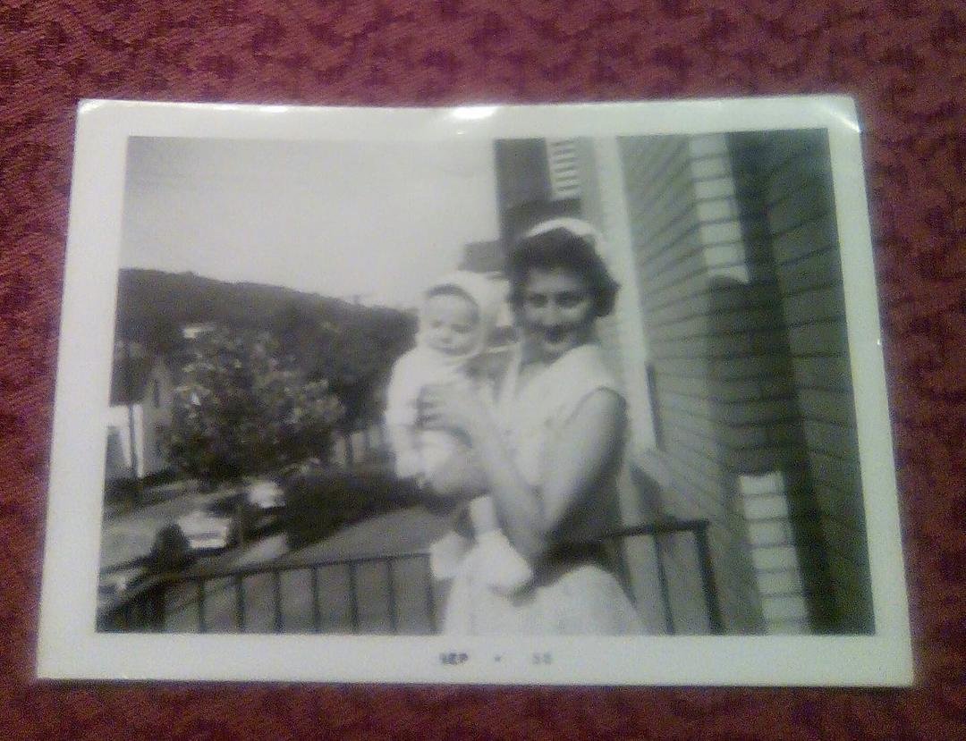 I've already sang you happy birthday to you mom! Here's a pic of you and your first born, me! 😊😍 Happy birthday and love you!😊😍 Josephine Estel, Don Estel, Lynanne Steele, George Estel, Cherise Estel