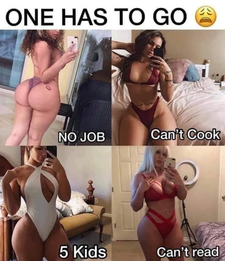 All of them can go because quite frankly they not my type. They pretty jus not into all that flashyness unless you're in private with your bf or gf