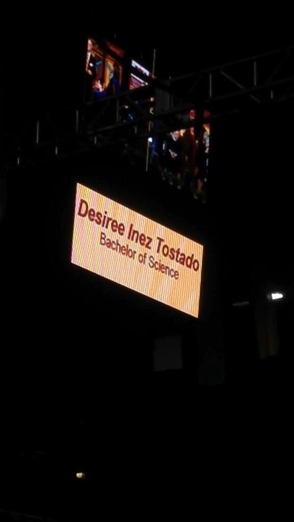 ASU grad!! So very proud!