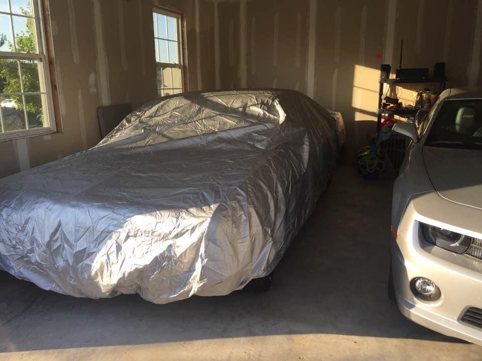 All cleaned up for the big show. The cover fits just fine. Thanks to my little ones and their significant others. Was a great Christmas gift.😎