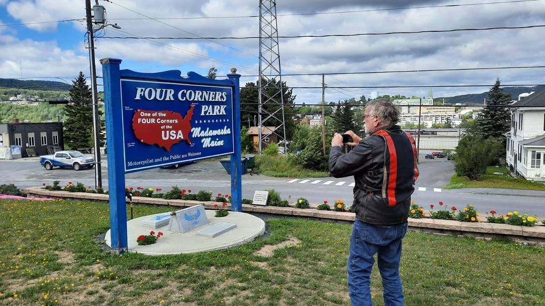 Madawaska, Maine one of the four corners of the USA.