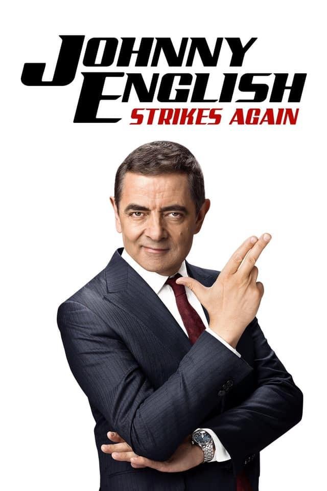 Watching Johnny English Strikes Again with Rowan Atkinson and Emma Thompson