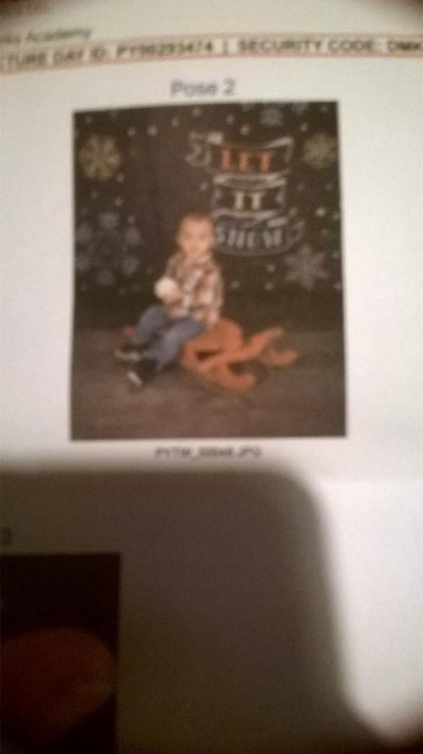 Richards first school pictures these are just the proofs