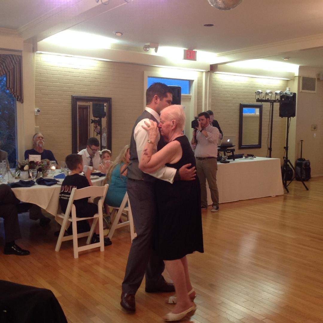God Mother Betty Watson and Brian's Dance