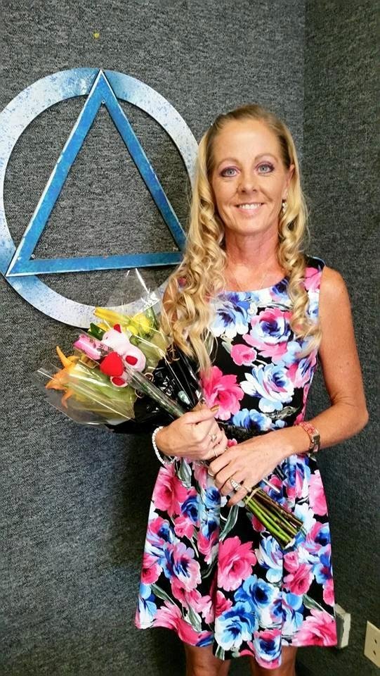 My wonderful daughter, Jacque, celebrating her 26th anniversary of sobriety.