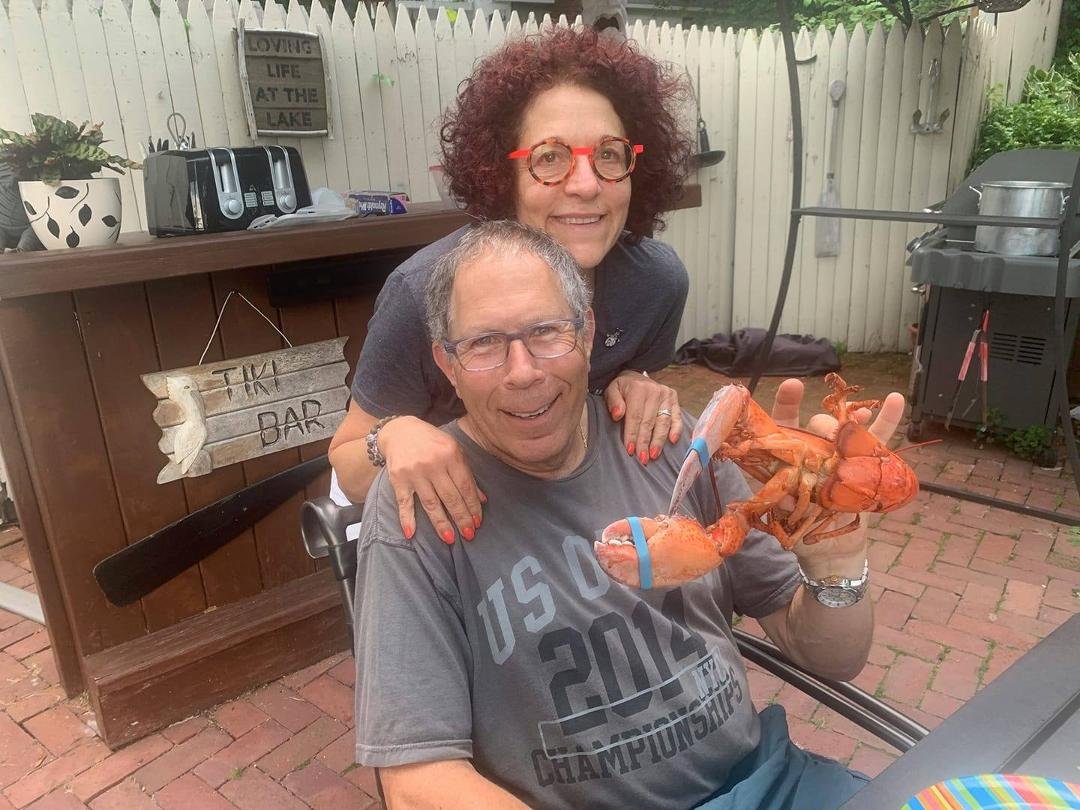 Just spent our 39th wedding anniversary at our lake house with my honey!