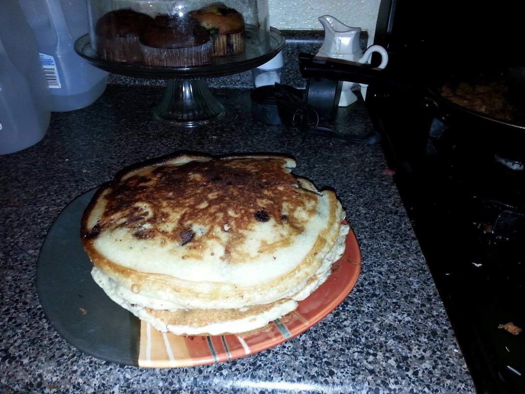 So I get home from work tired, want a beer and some popcorn open the Micro Wave and what should appear my son made Thug Cakes or Gangsta Cakes "Day big as yo head"
