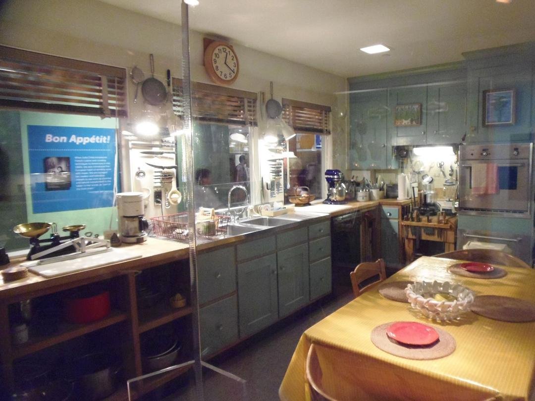 Julia Child's kitchen in the Smithsonian National History Museum.