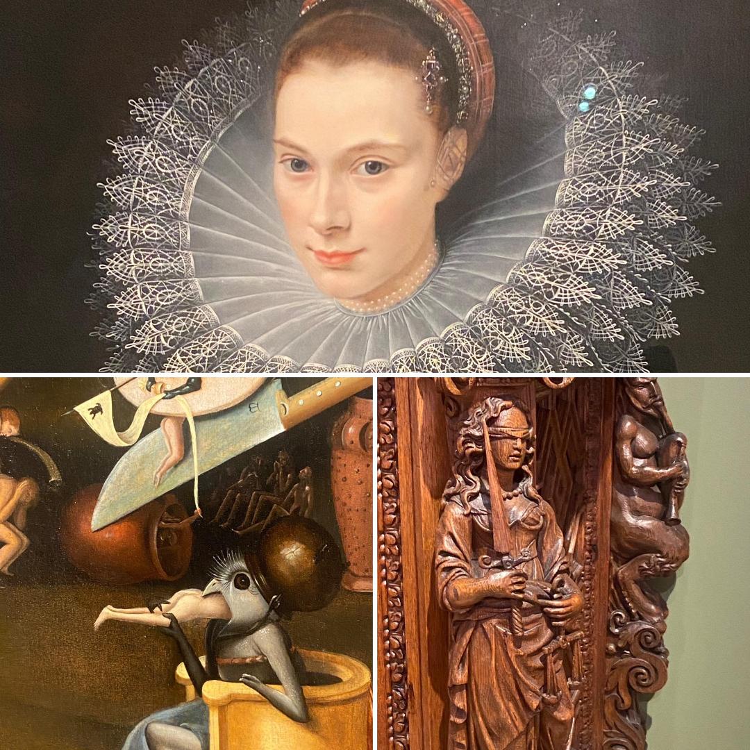 If you live in Salem, visiting the exhibit at the Peabody Essex Museum doesn’t cost you a dime. Their show of Flemish art is only here until May 2, and it’s really amazing. Not all of the paintings are serious; there are so