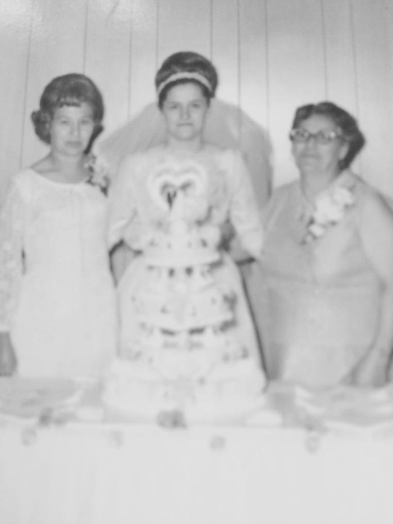 May  you Dance with Jesus this Mothers Day, Thanks for my life and your love, Clara Boerger & Catherine Davie( 49 years ago)💞