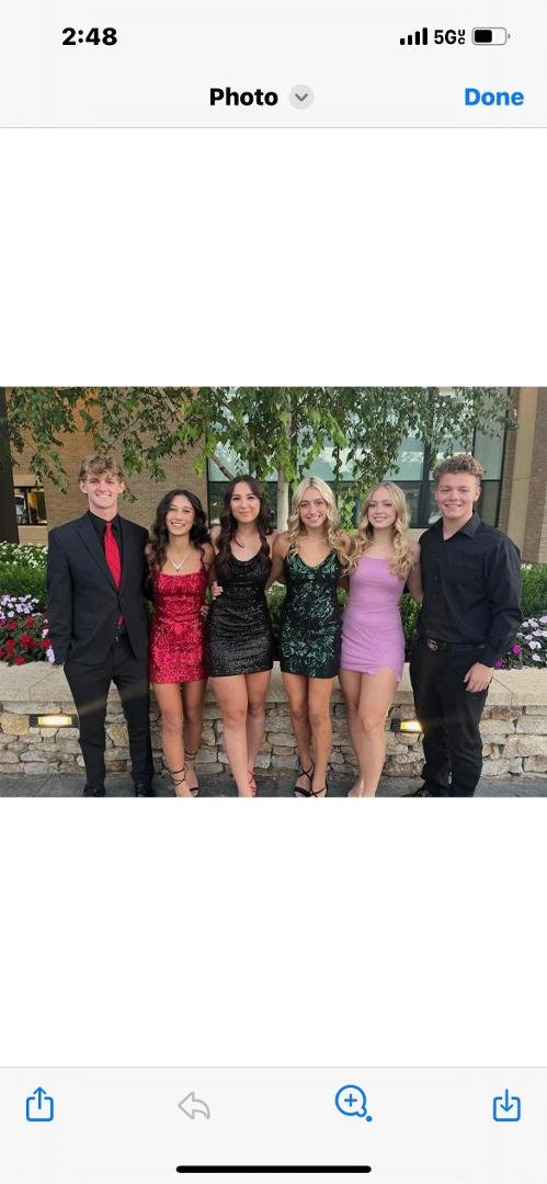 Out granddaughter’s homecoming photo!
Third from the left.