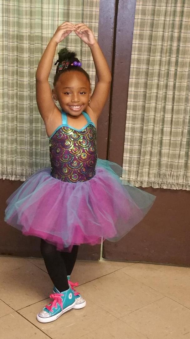 Today was my BFF's recital; my girl is growing up!