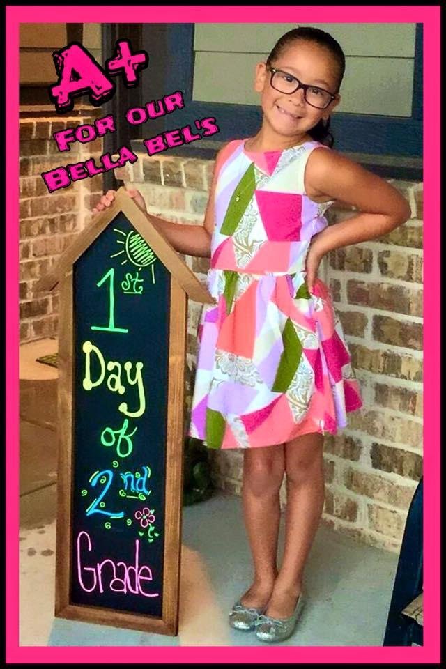 Poppa Neal and I wish our beautiful and oh-so-sweet God-Granddaughter Isabel a successful school year in Oklahoma filled with wonderful learning experiences, interesting & caring teachers, and fun & loving friends! Love yo