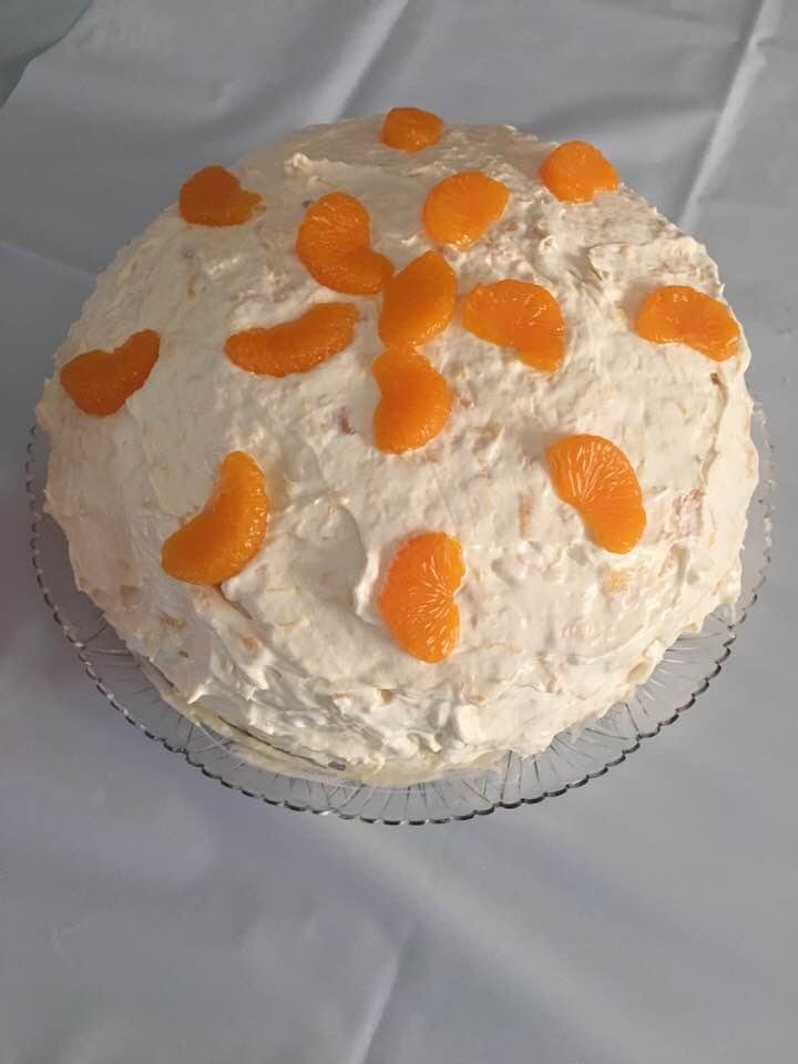 I made that Pig Pickin’ cake recipe. Have no idea why it has that name but it’s delicious! It’s a great summer recipe.