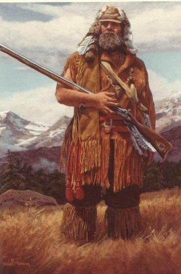 mountain man,,,free trapper...circa 1825