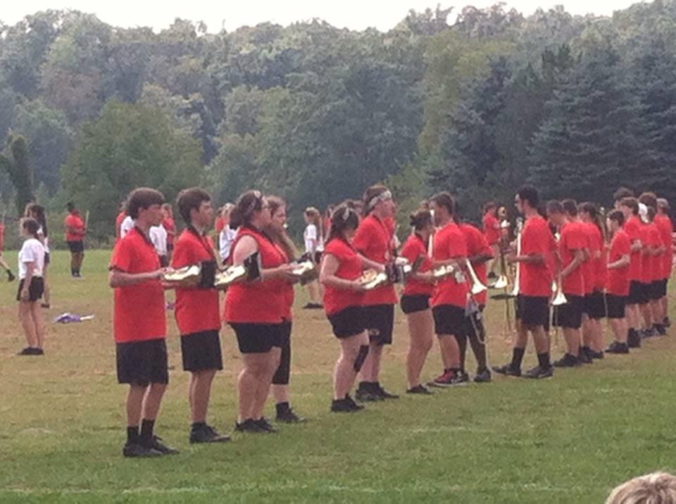 173 kids band camp