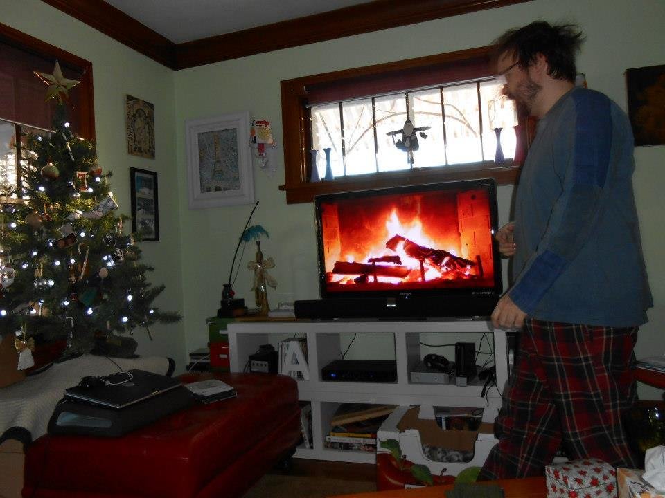 Tree and "Fireplace"