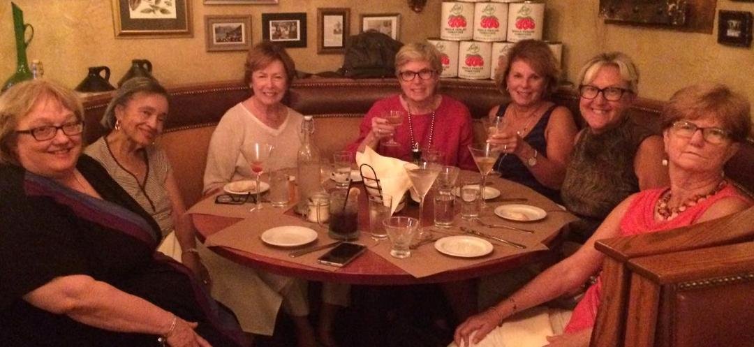 Great dinner tonight with an amazing group of inspiring women.