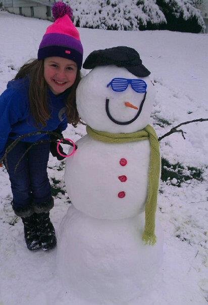 Great Snowman Maddie.