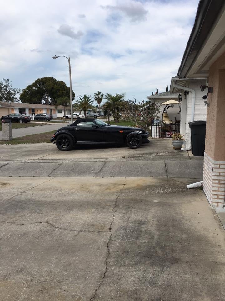 Car belongs to my friend Cindy Greers friend it is just so cute