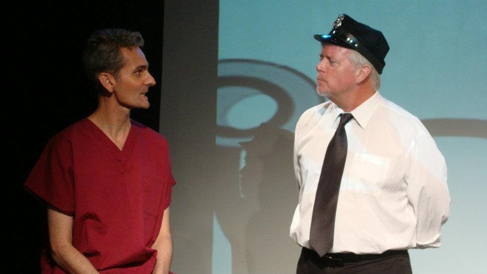 PAIRS in PRXing: Mickey, Brian Linden, & Ron, Miles Equality Phillips, in PRIDE RIVER CROSSING, July 2012