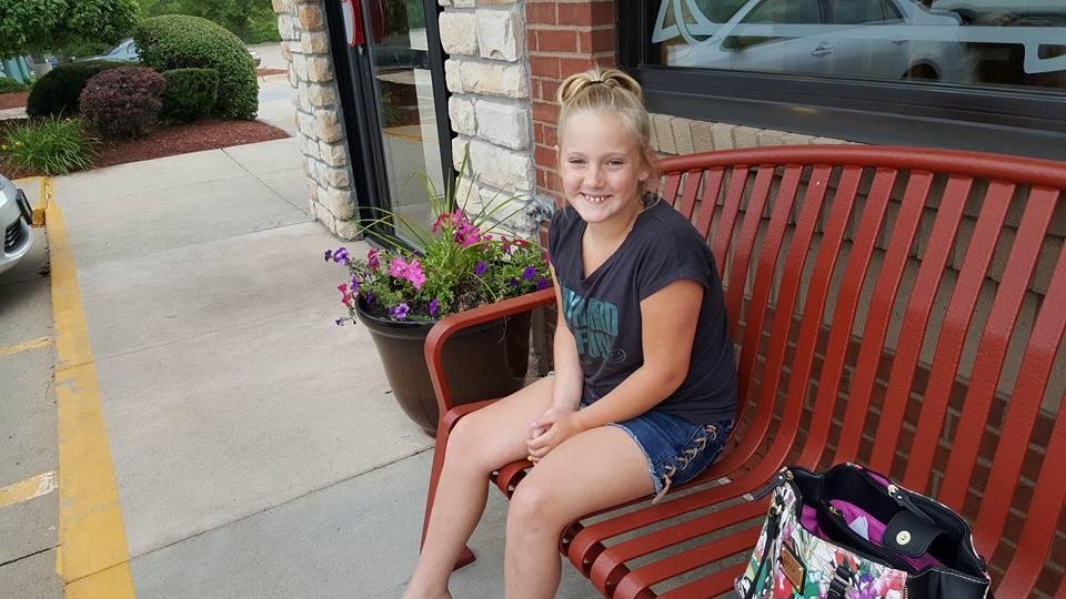 fun time having birthday dinner with halle yesterday!