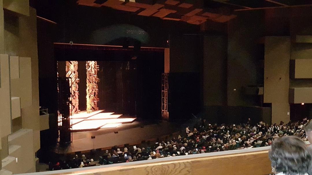 Waiting to see the Color Purple in Dallas